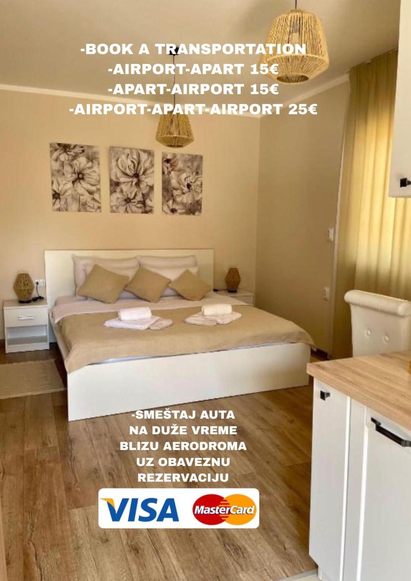 Airport Apartments Alexandra Surčin エクステリア 写真